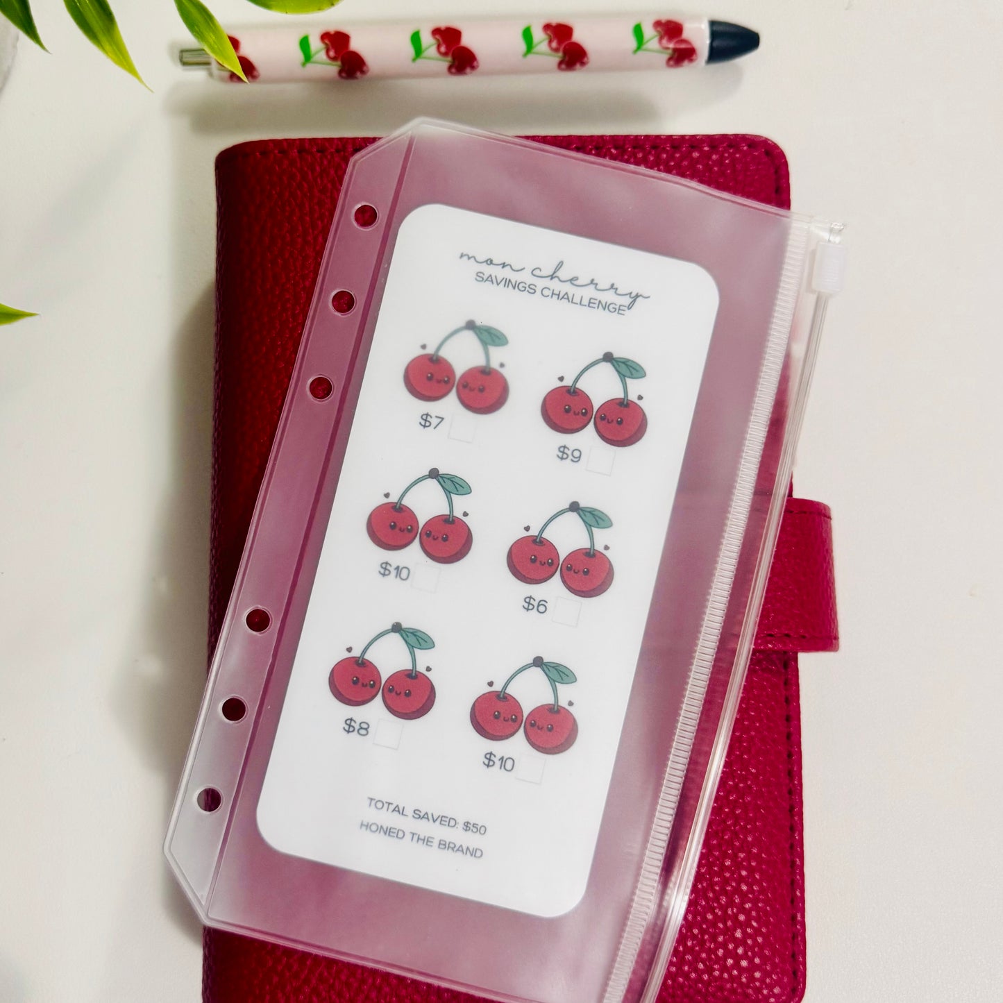 Mon Cherry Mini Savings Challenge