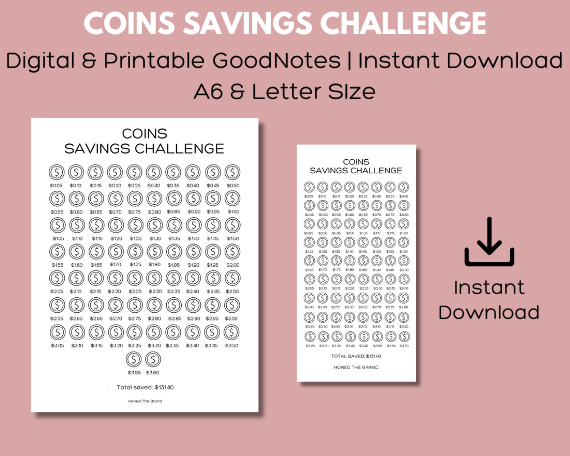 Digital Coins Savings Challenge