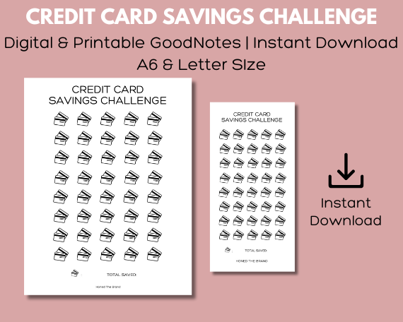 Digital Credit Card Savings Challenge