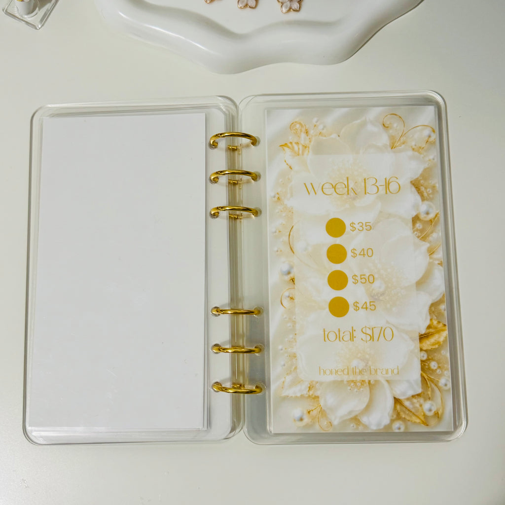 A6 52 Weeks Savings Challenge | Gold & Ivory Collective