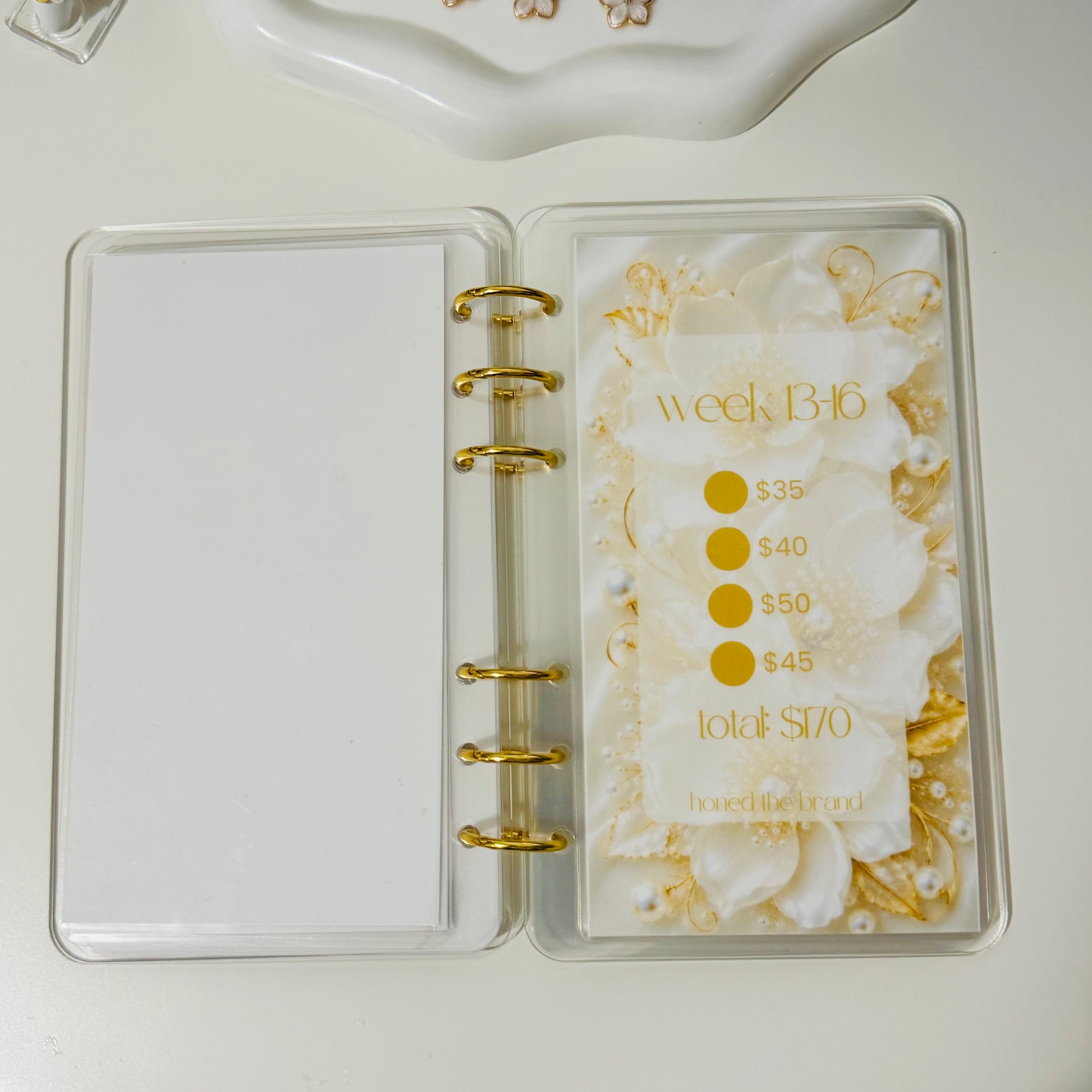 A6 52 Weeks Savings Challenge | Gold & Ivory Collective