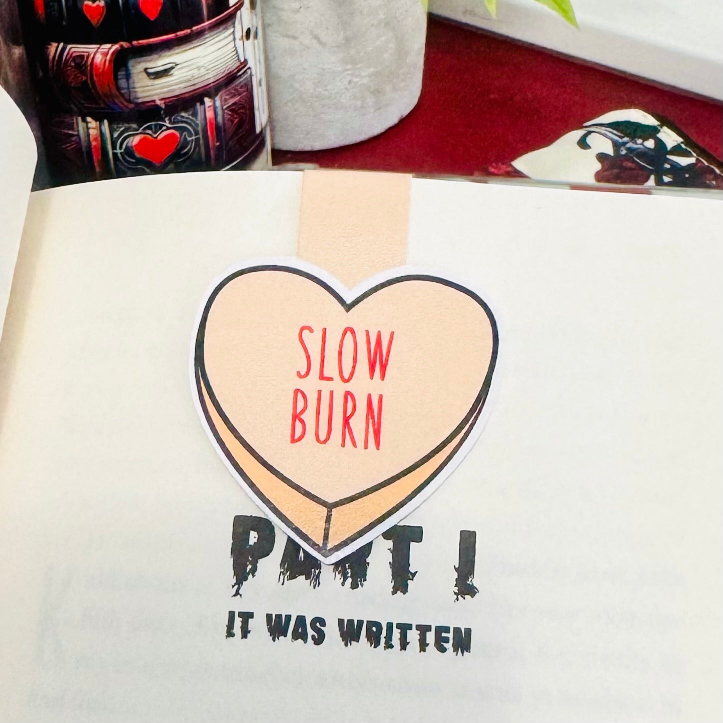 Slow Burn Magnetic Bookmark