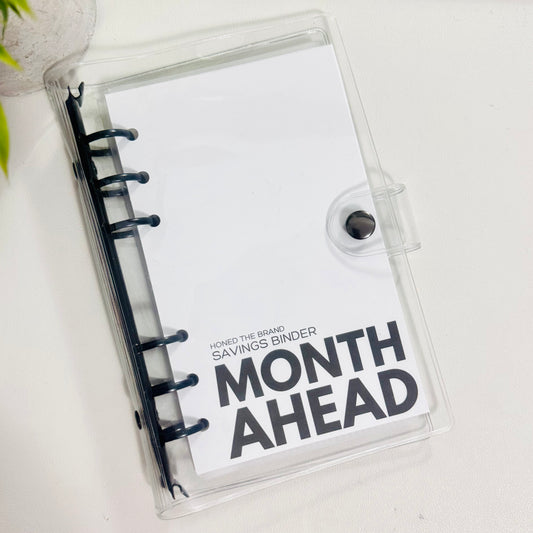 Month Ahead Savings Challenge Binder