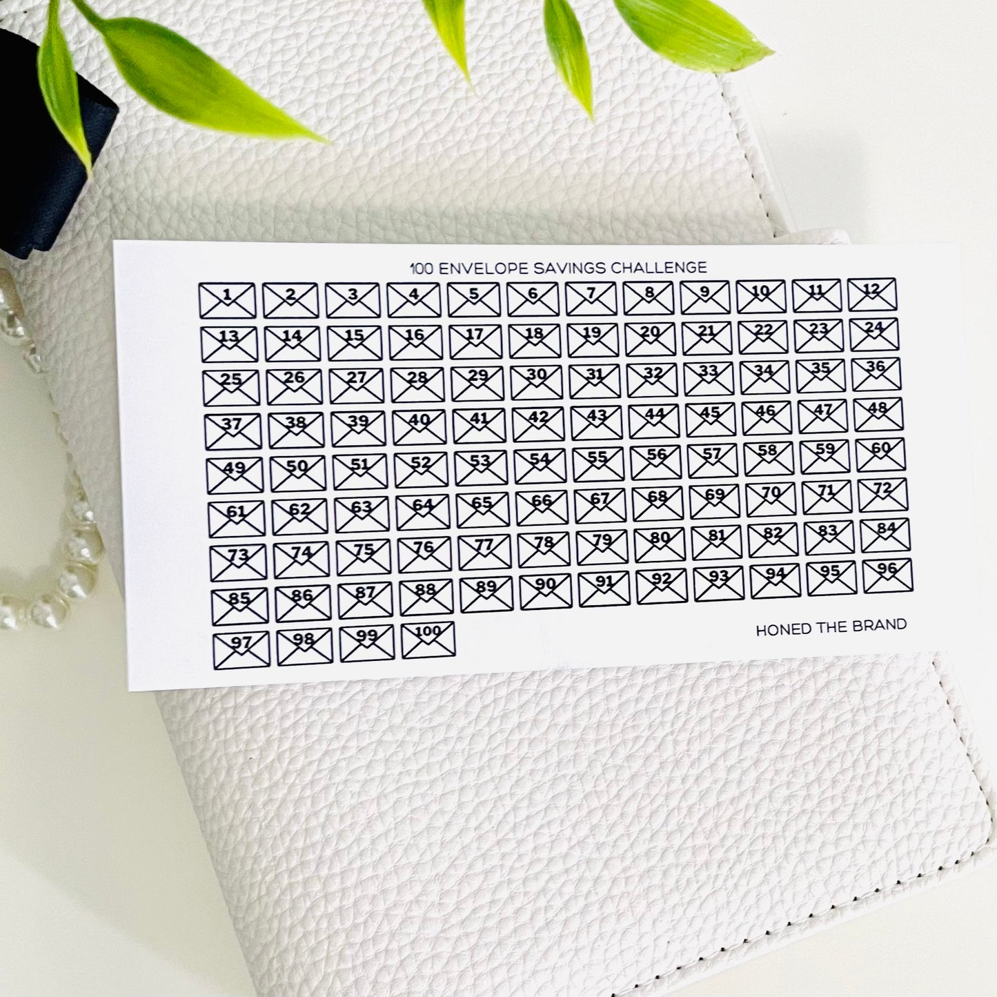 100 Envelope Savings Challenge