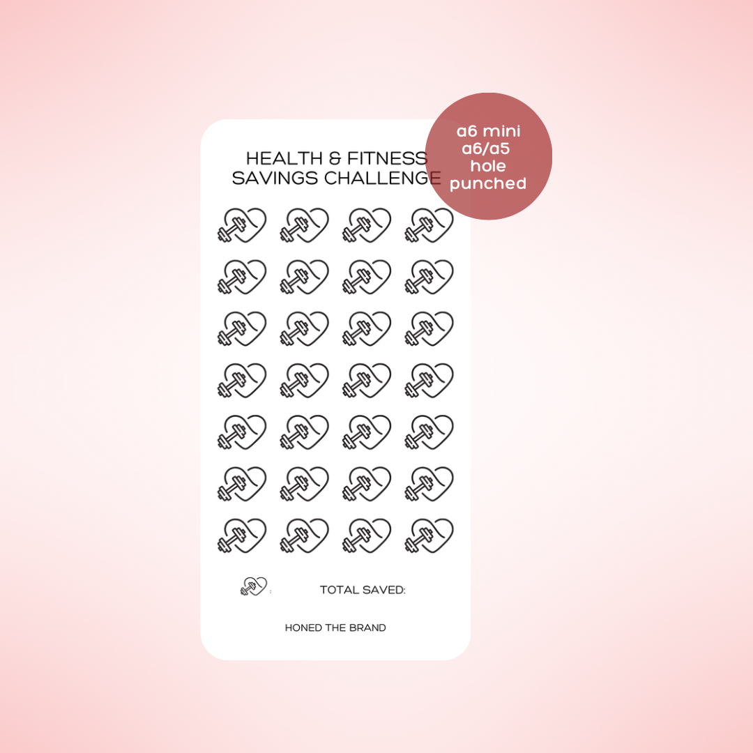 Health & Fitness Savings Challenge
