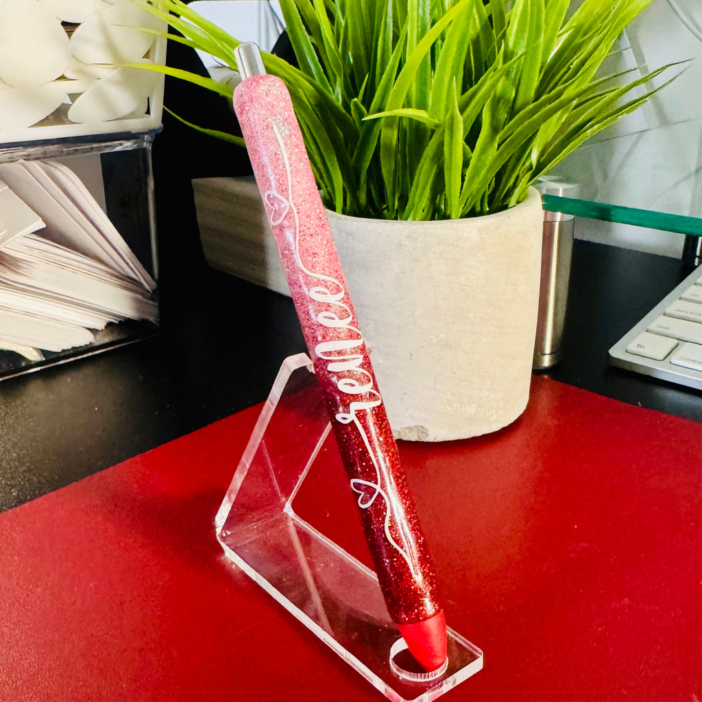 Personalized Glitter Pen