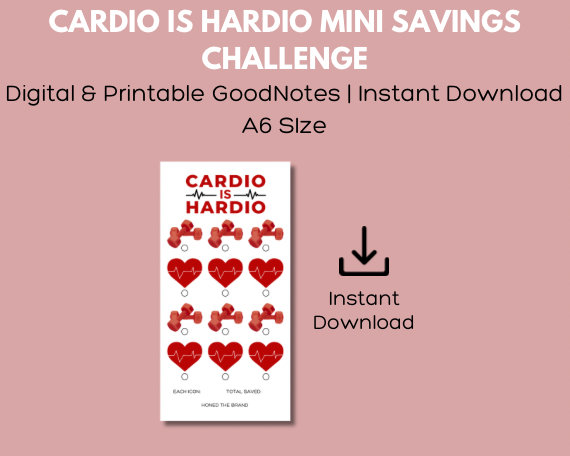 Digital A6 Cardio Is Hardio Mini Savings Challenge