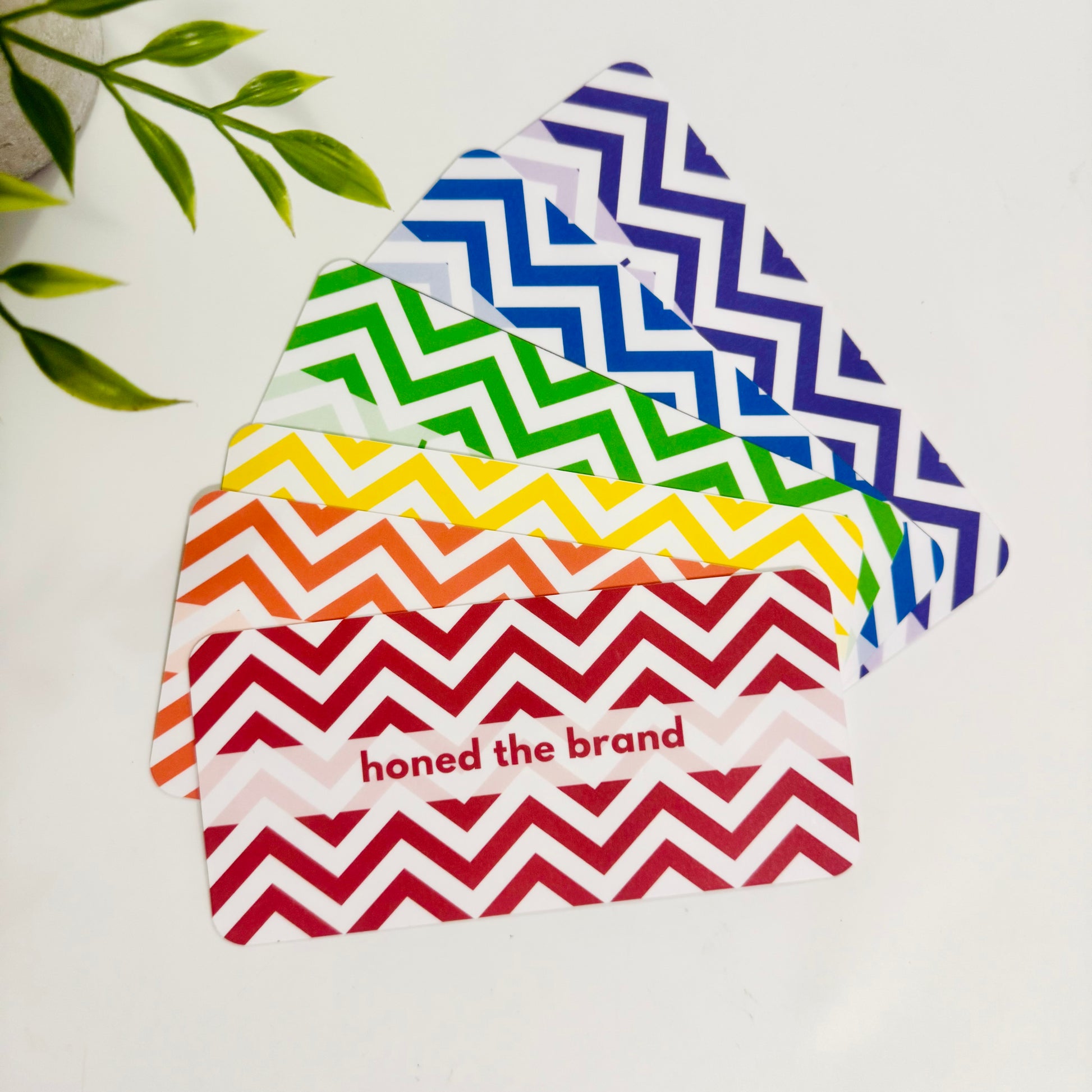 Chevron Custom Cash Envelope Insert