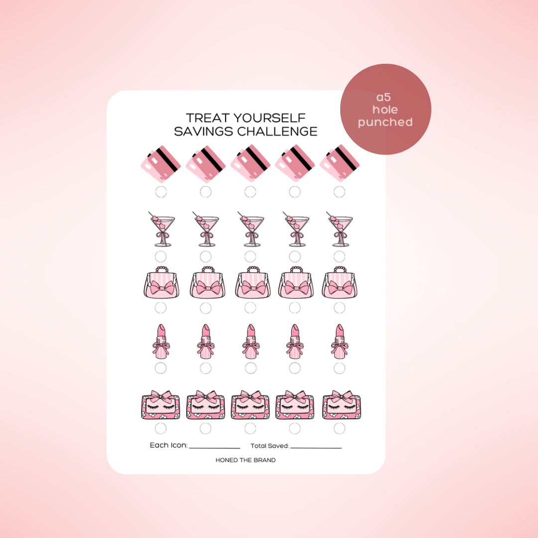 Treat Yourself Savings Challenge
