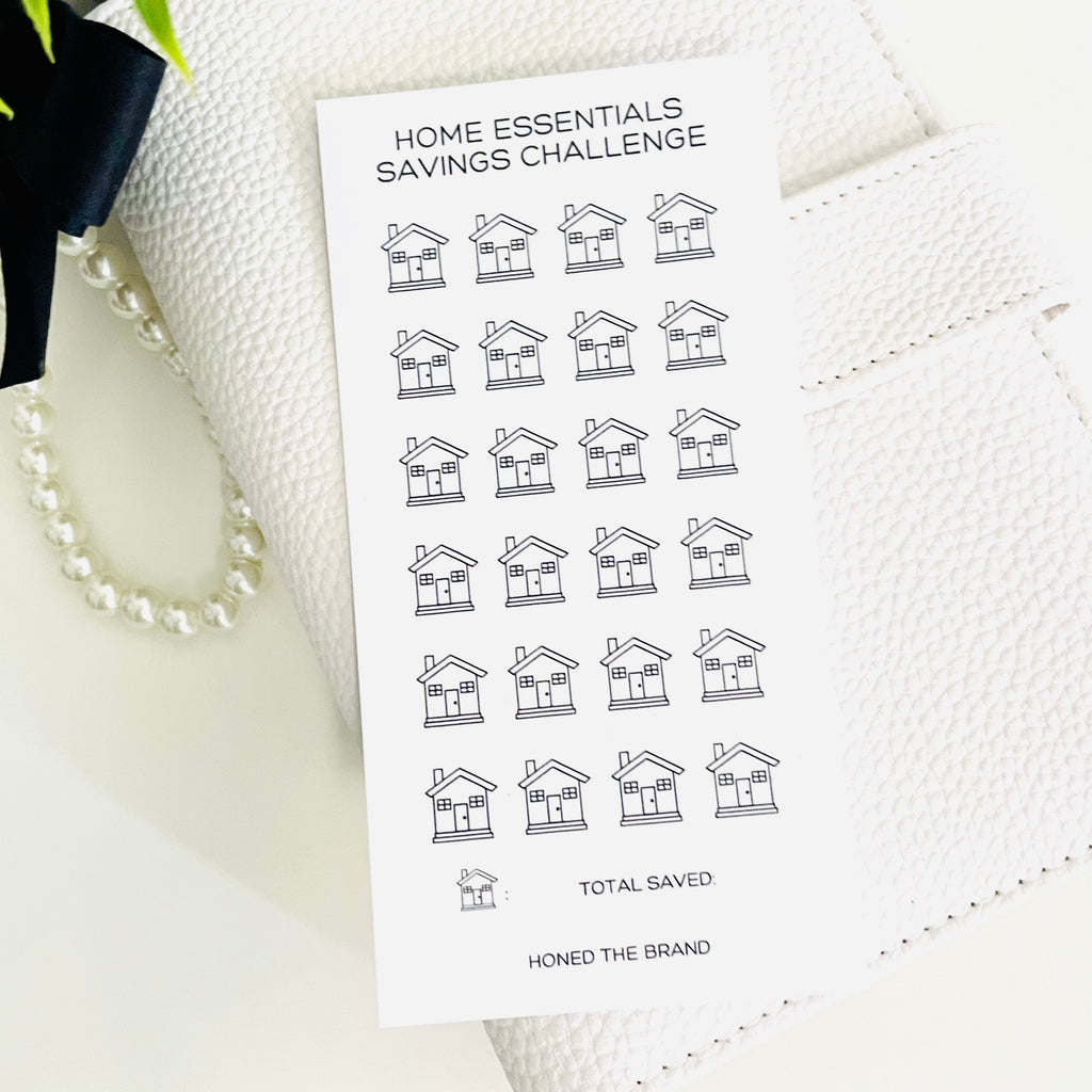 Home Essentials Savings Challenge
