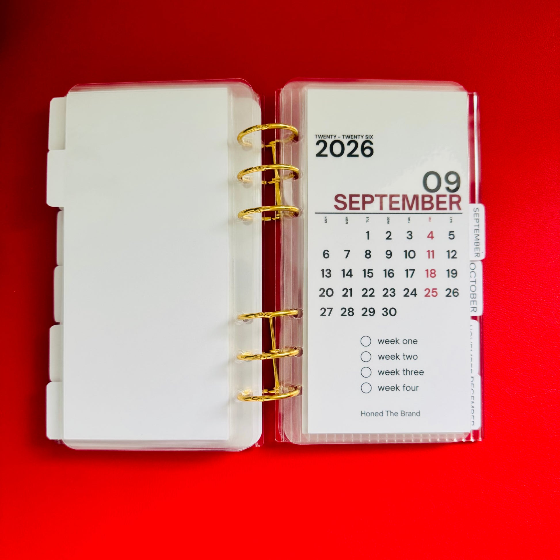 A6 Tabbed 2026 Friday Savings Challenge