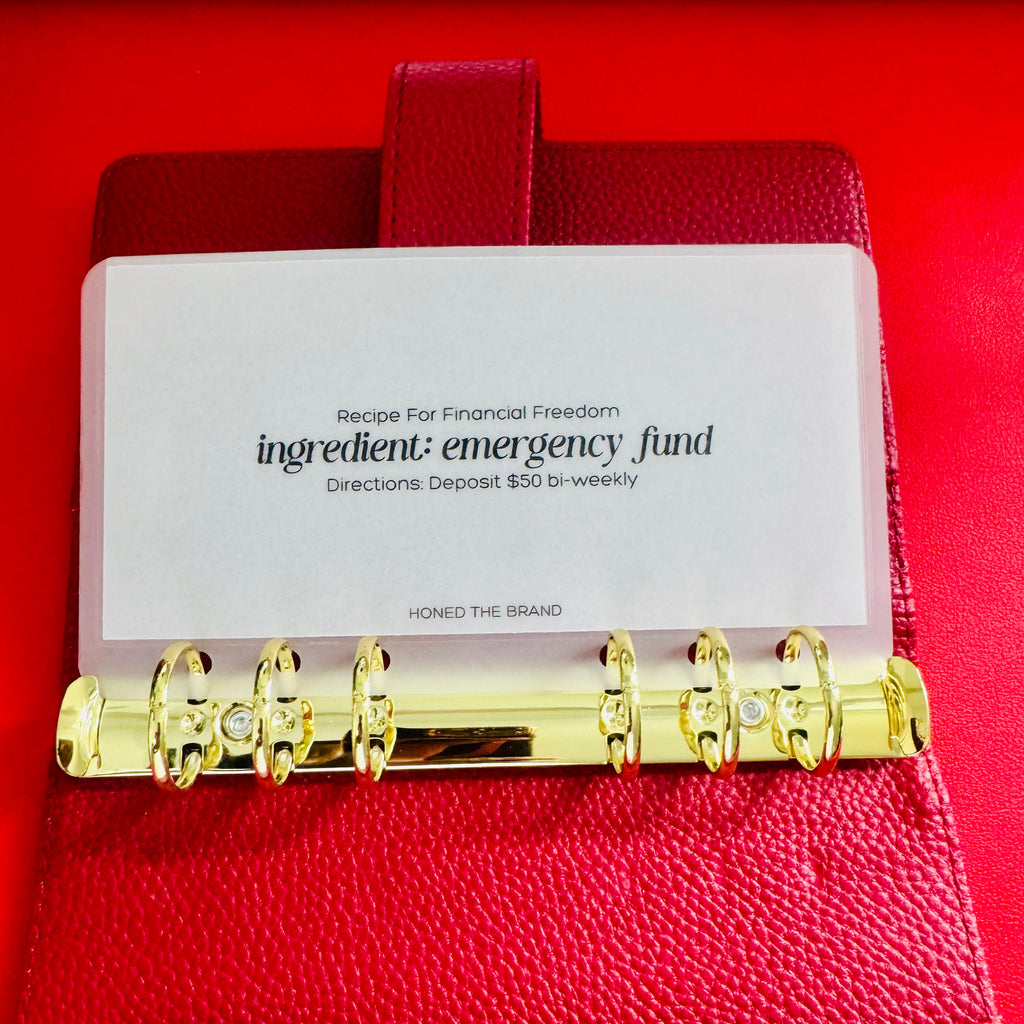 Recipe For Financial Freedom Cash Envelopes