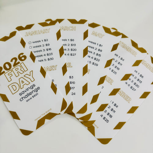 2026 Friday Savings Challenge
