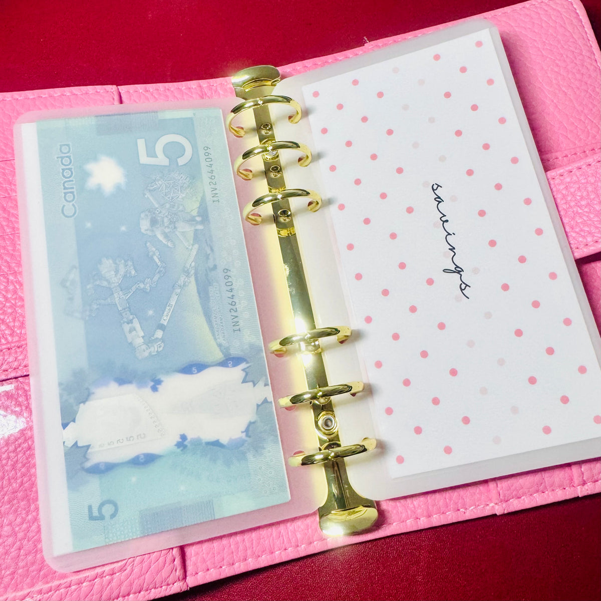 Polka Dot Cash Envelopes