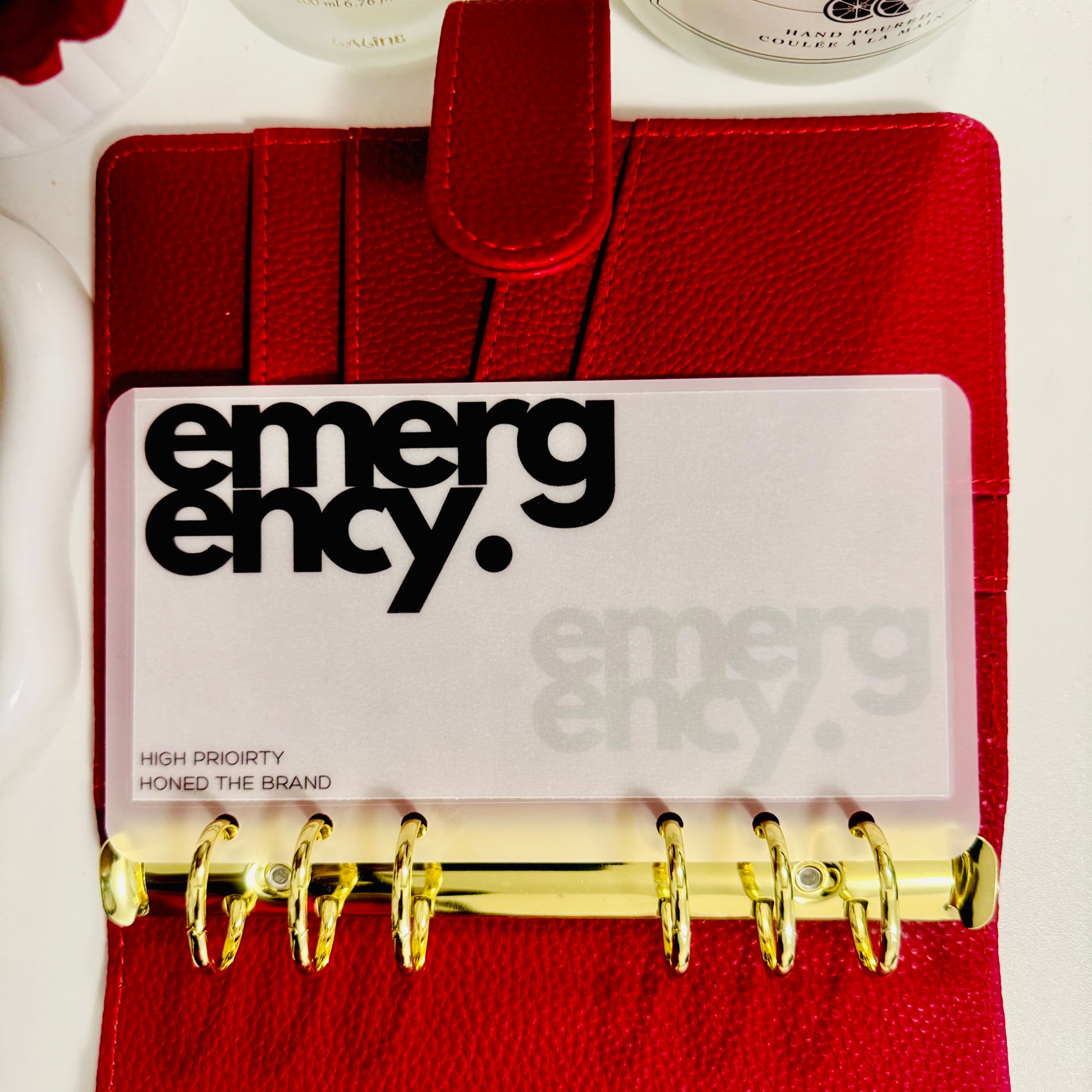 Bold Double Matte Vellum Cash Envelopes