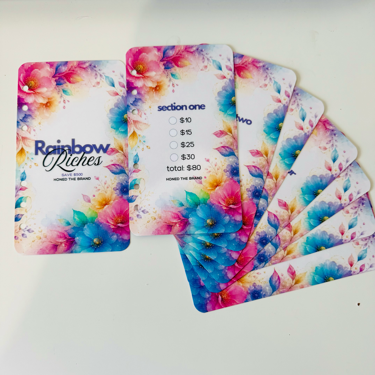 Rainbow Riches Savings Challenge Bundle
