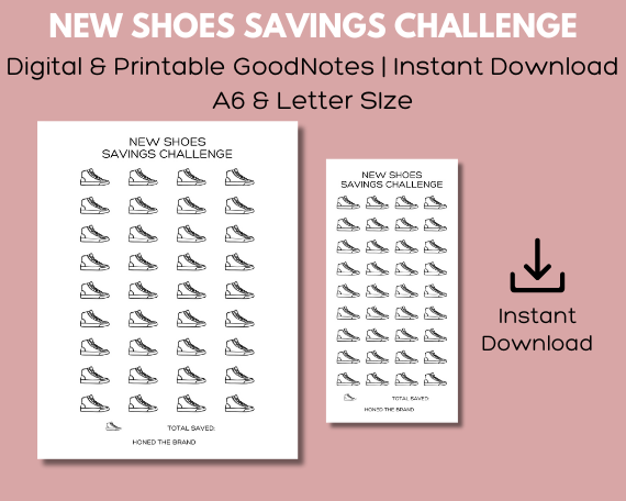 Digital New Shoes Savings Challenge