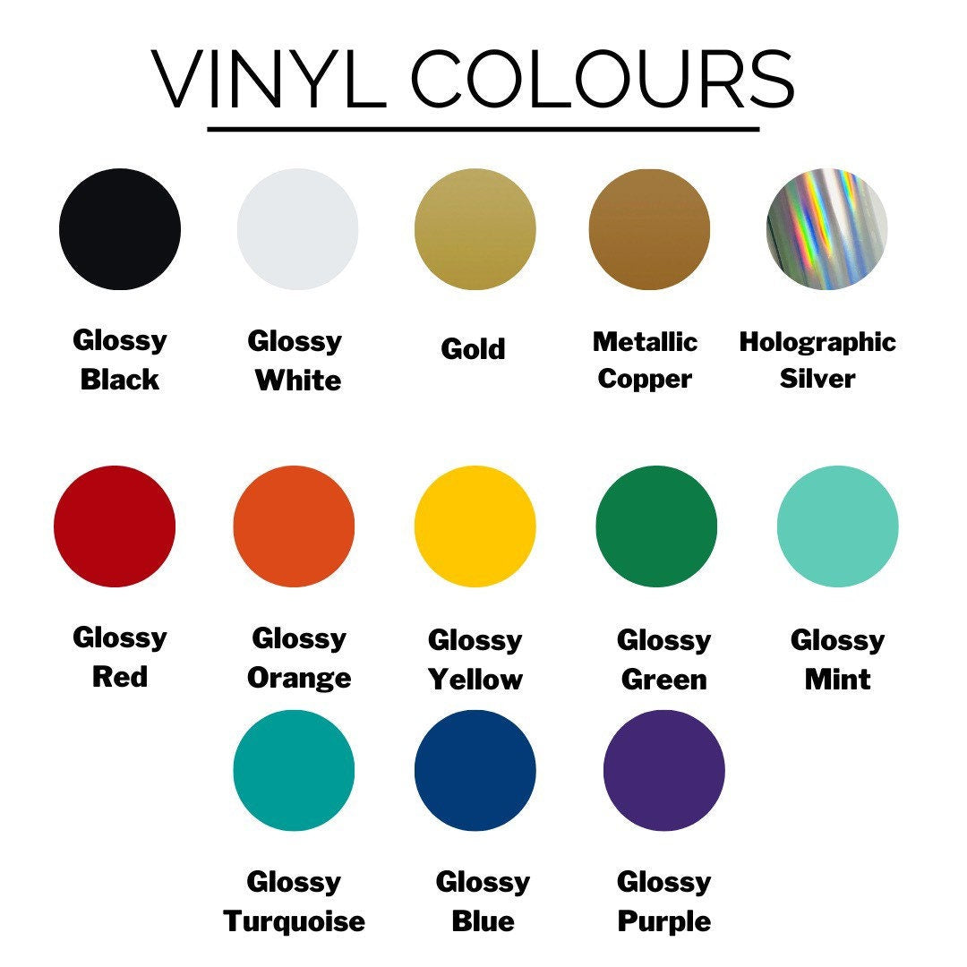 Vinyl Labels