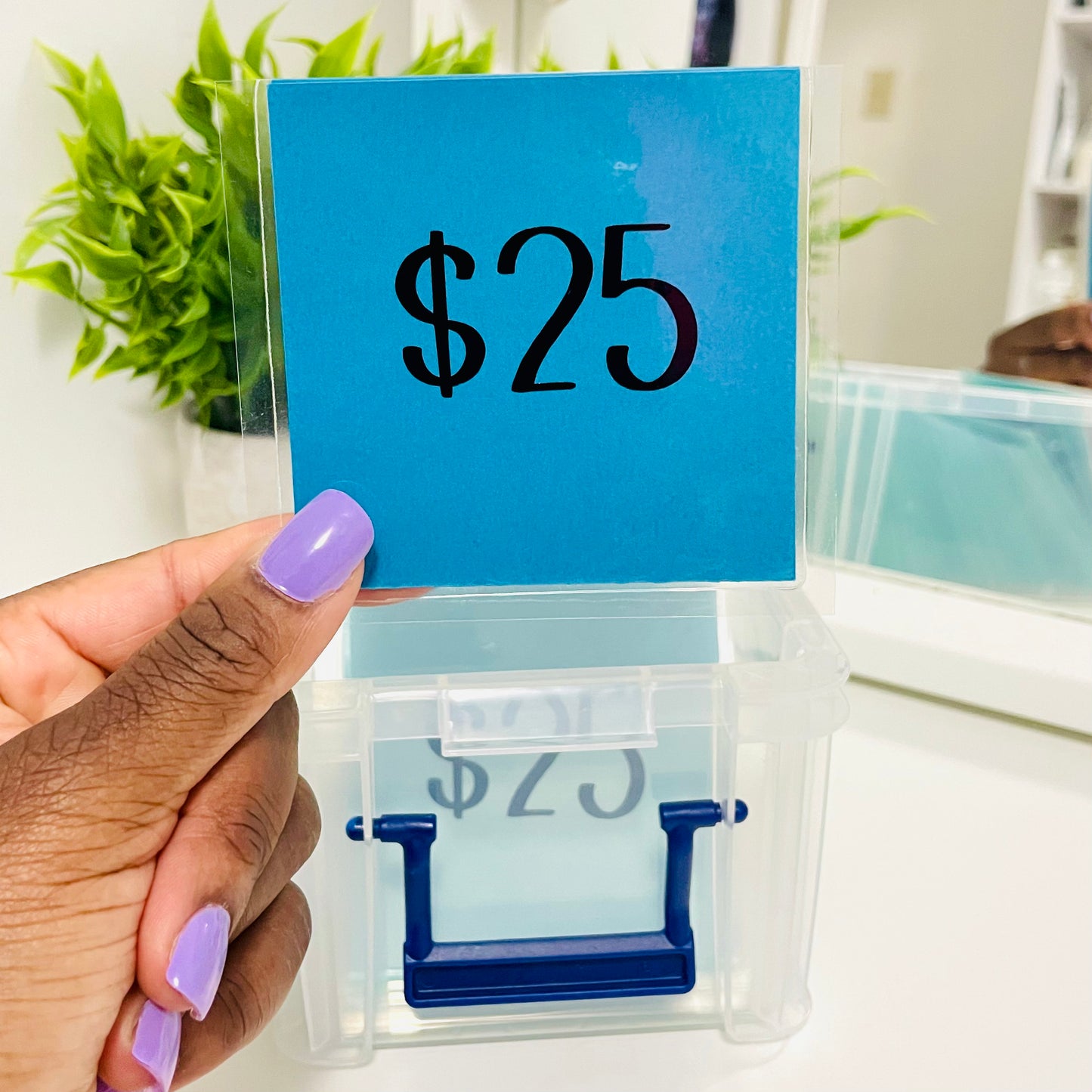 Vinyl Labelled 100 Envelopes Savings Challenge Box