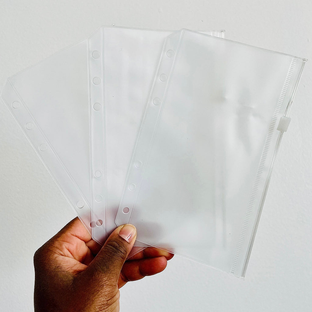 A6 Zipper Envelopes